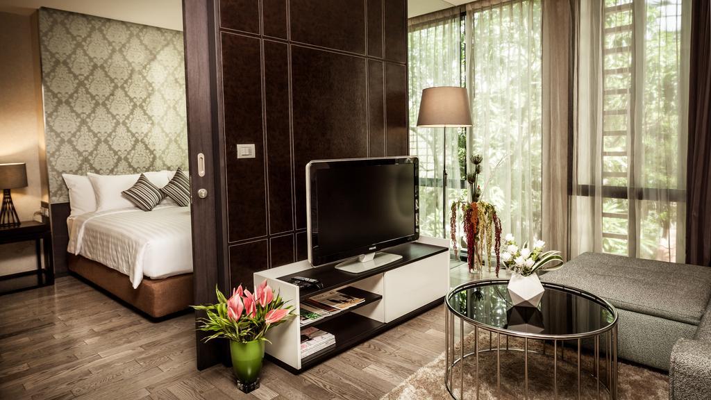 Arcadia Residence Ploenchit By Compass Hospitality Bangkok Oda fotoğraf