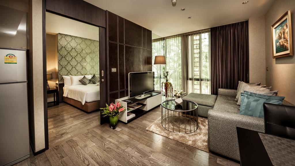 Arcadia Residence Ploenchit By Compass Hospitality Bangkok Oda fotoğraf