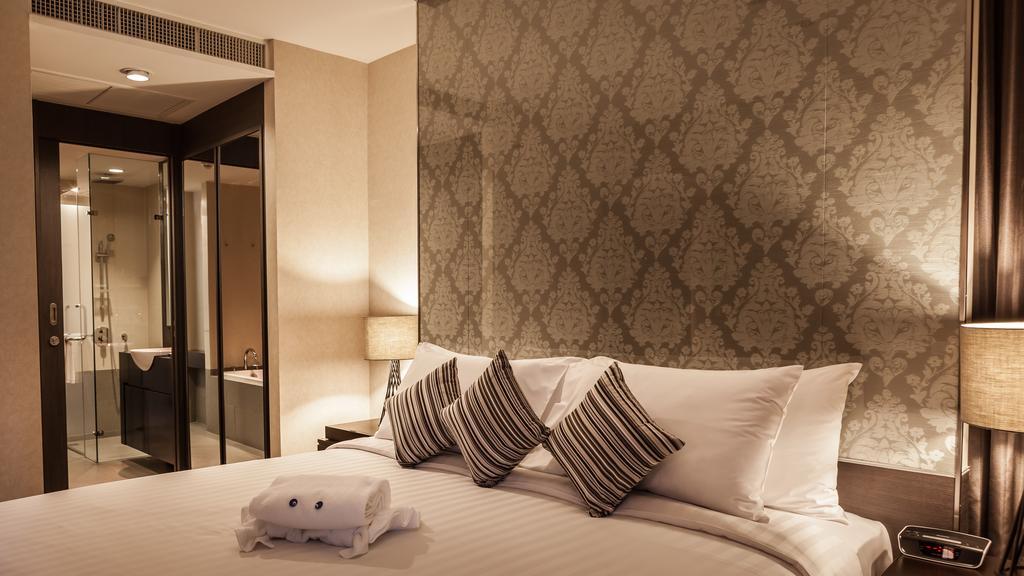 Arcadia Residence Ploenchit By Compass Hospitality Bangkok Oda fotoğraf